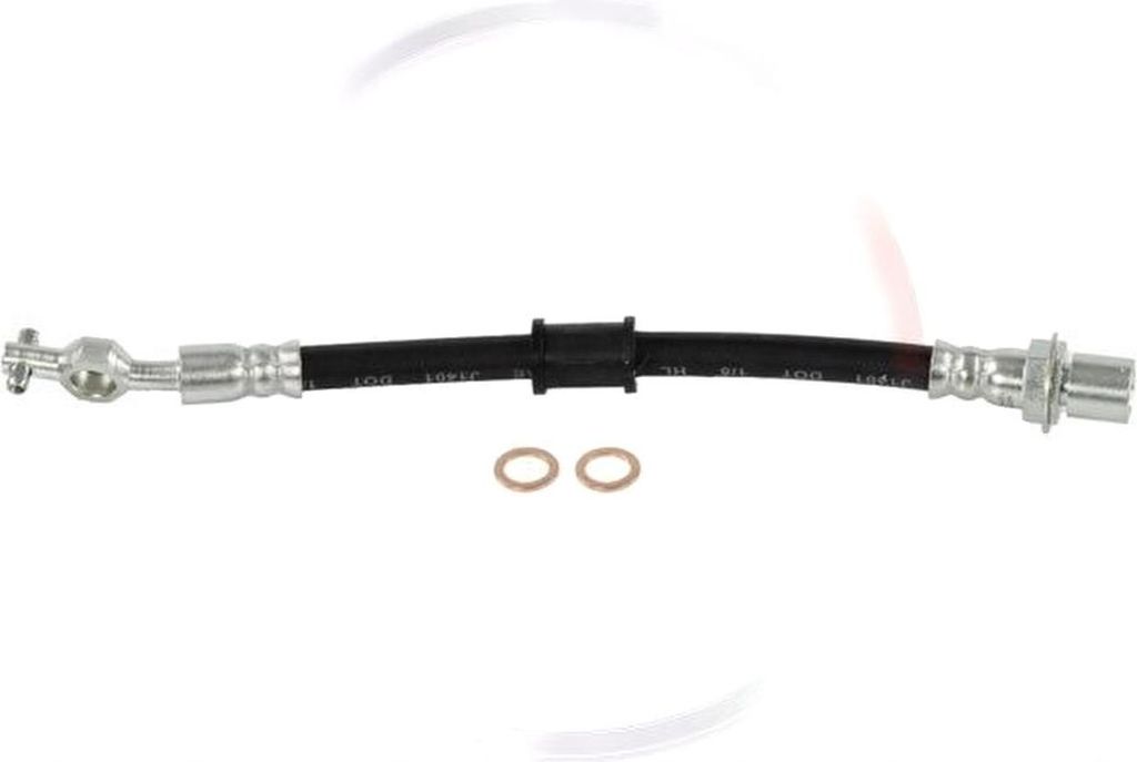 Bremsschlauch 216 mm INN M10x1.0 BANJO M10x1.0 A.B.S. für u.a. DAIHATSU CHARADE