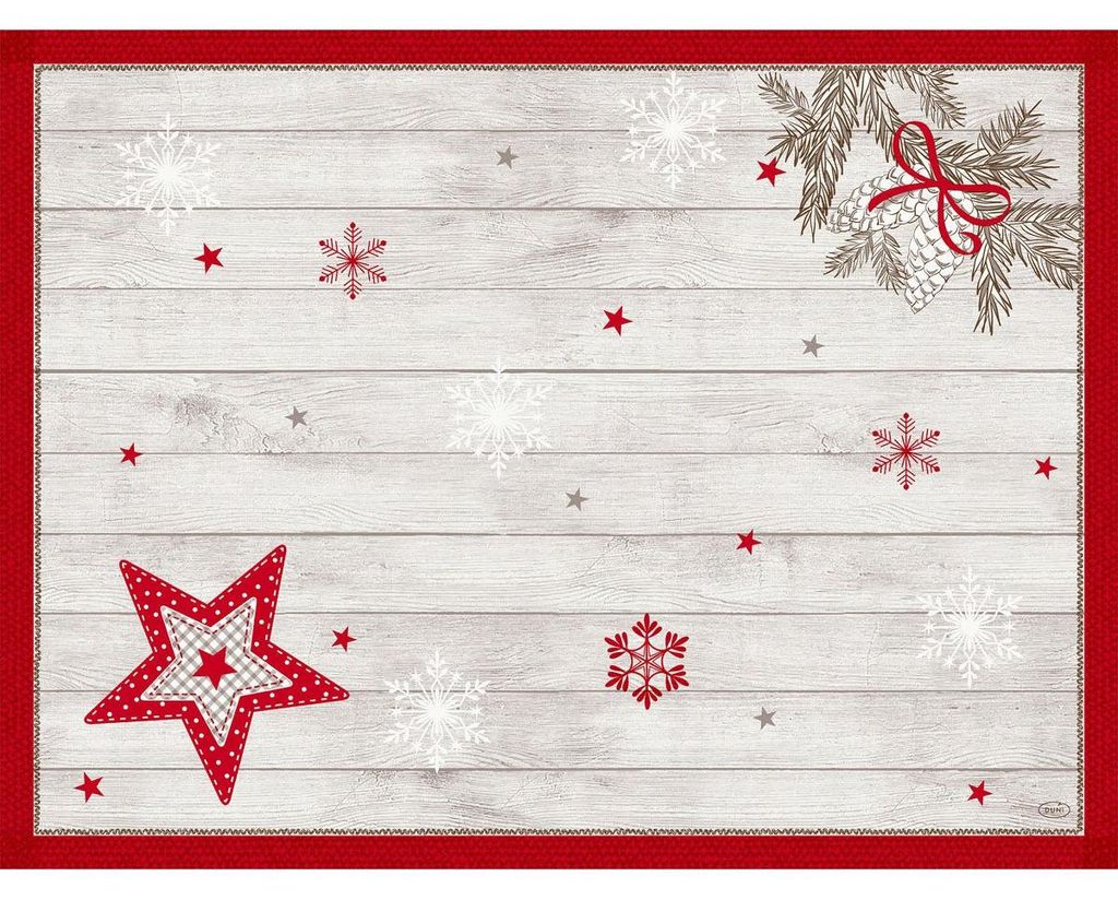 500x Duni Dunicel -Tischset 30 x 40 cm Cozy Winter