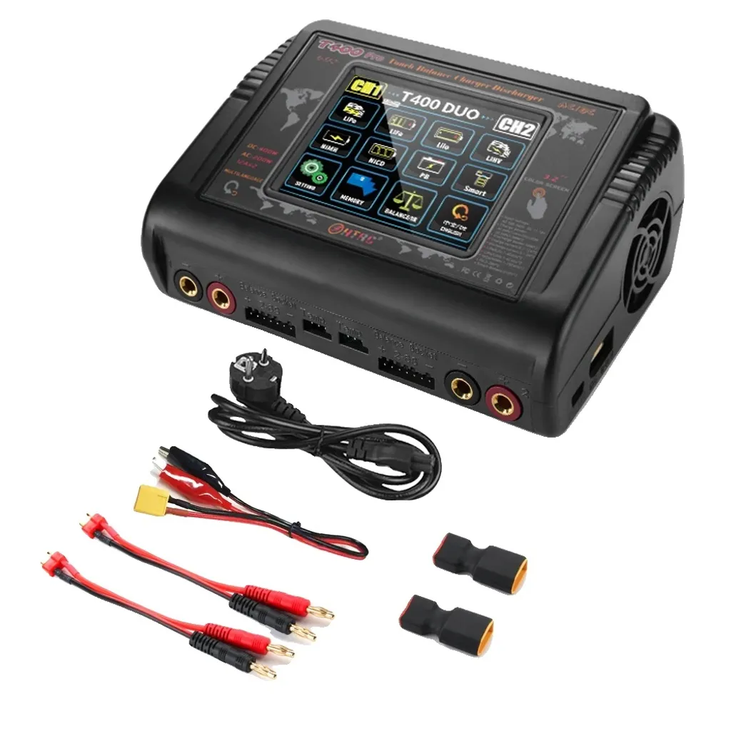 Station de Charge Double Voie 400W pour Batterie Lipo et LiHV