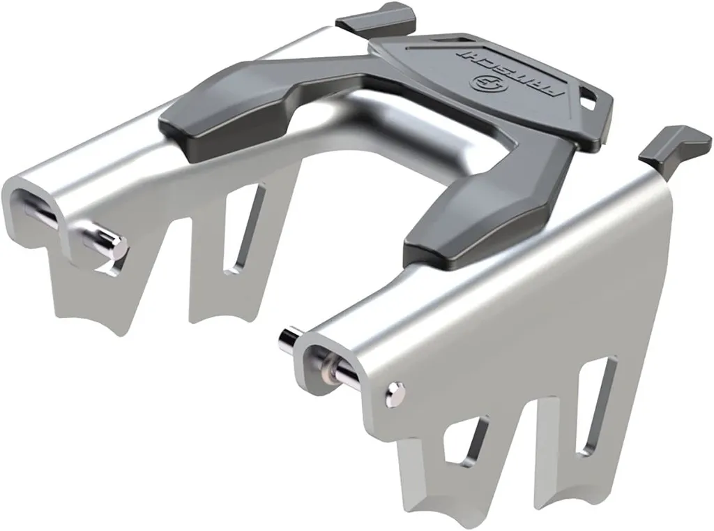 Crampons de ski 90 mm pour fixations Vipec et Tecton en pente glacée