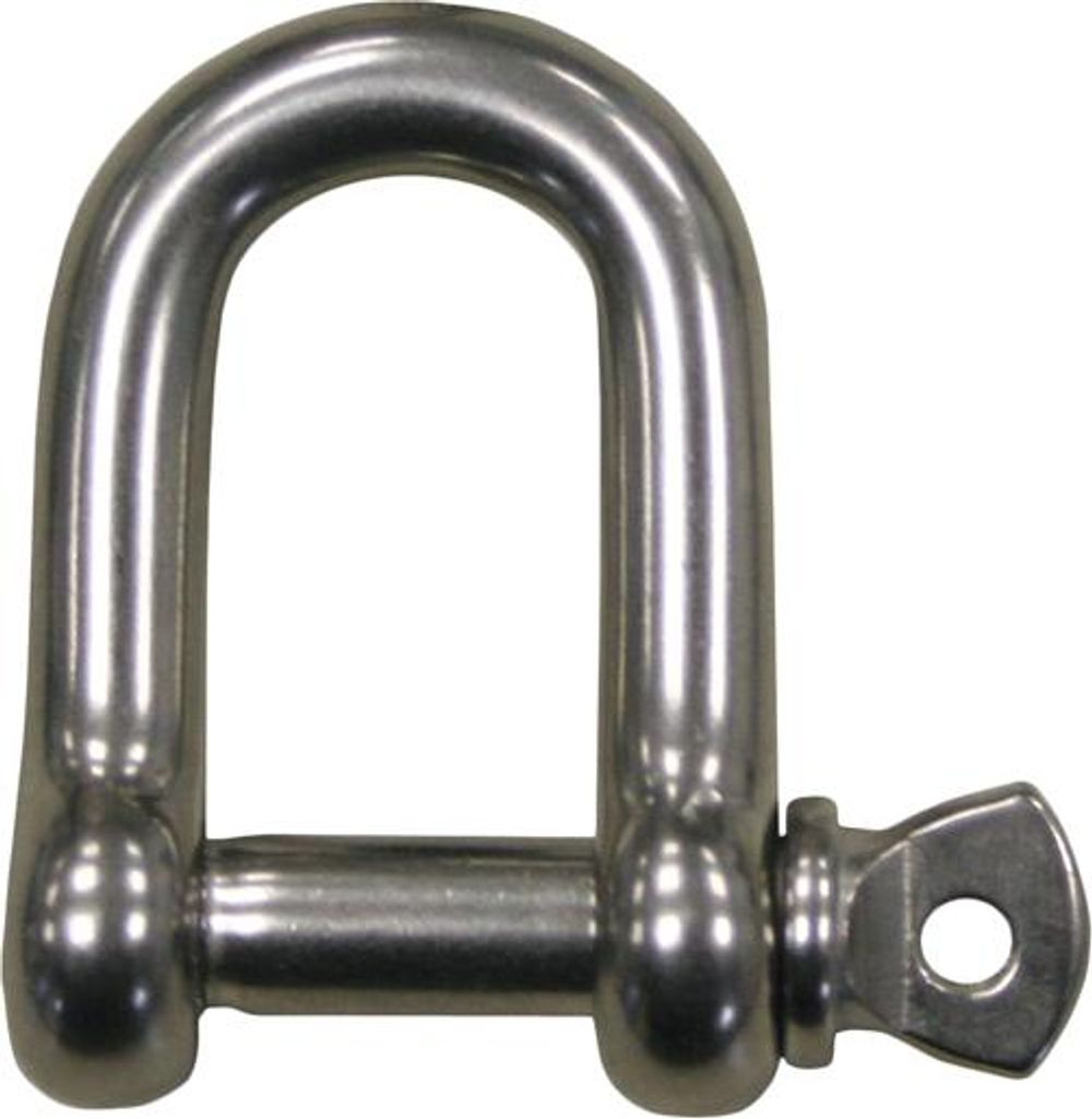 Schäkel kurze Form Ø 5 mm Edelstahl V4A
