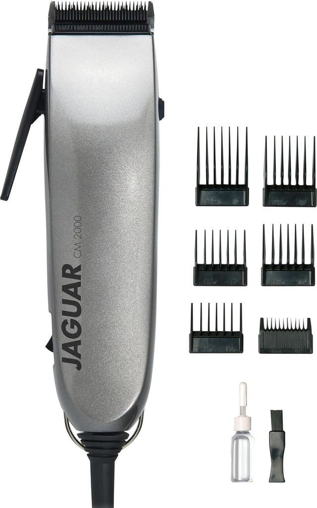 Haarschneidemaschine CM 2000 Silver | Profi-Haarclipper für Netzbetrieb | Schnellmontage-System
