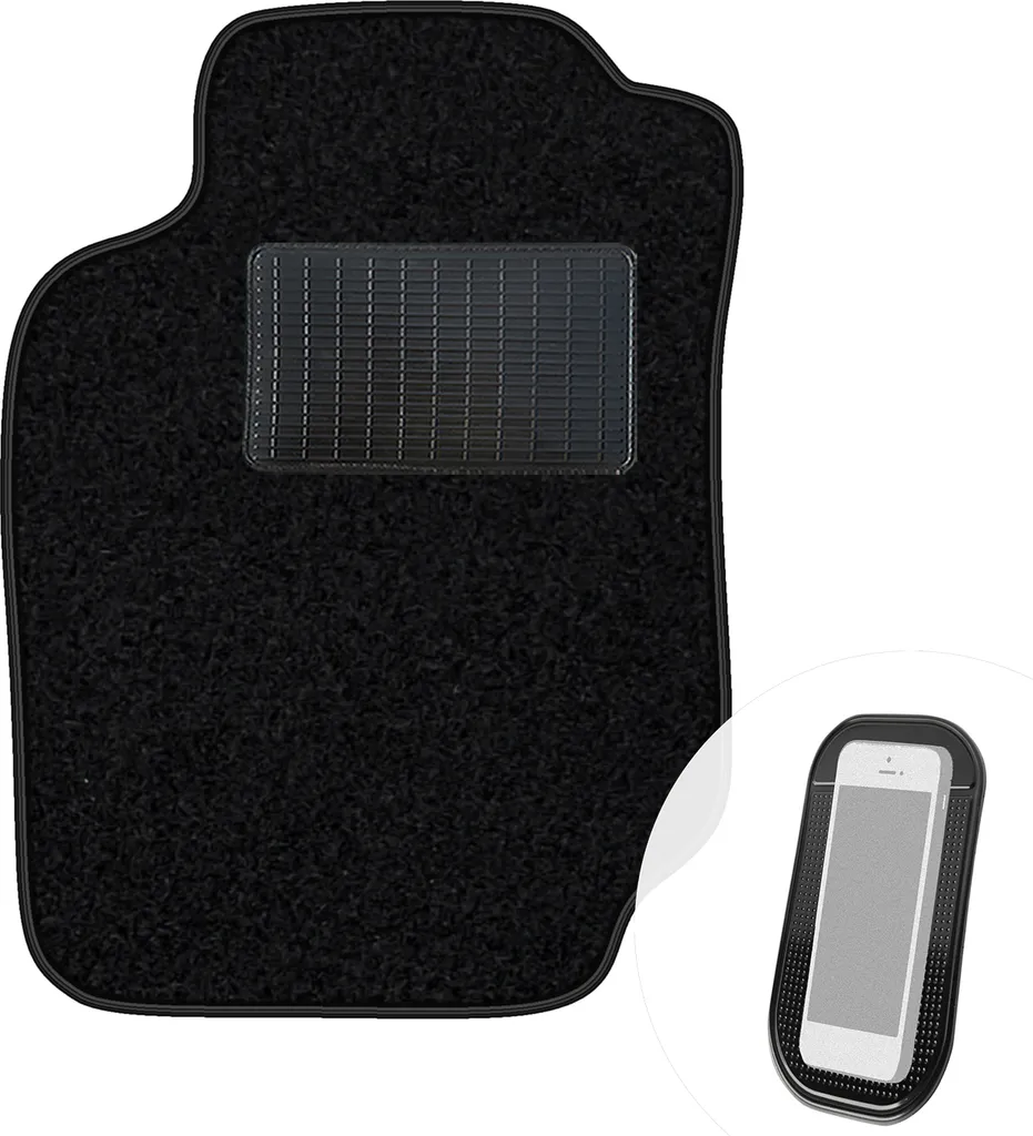 Tappetino Guida Nissan Almera 1995-2000 | Velluto Nero Moto-Moltico