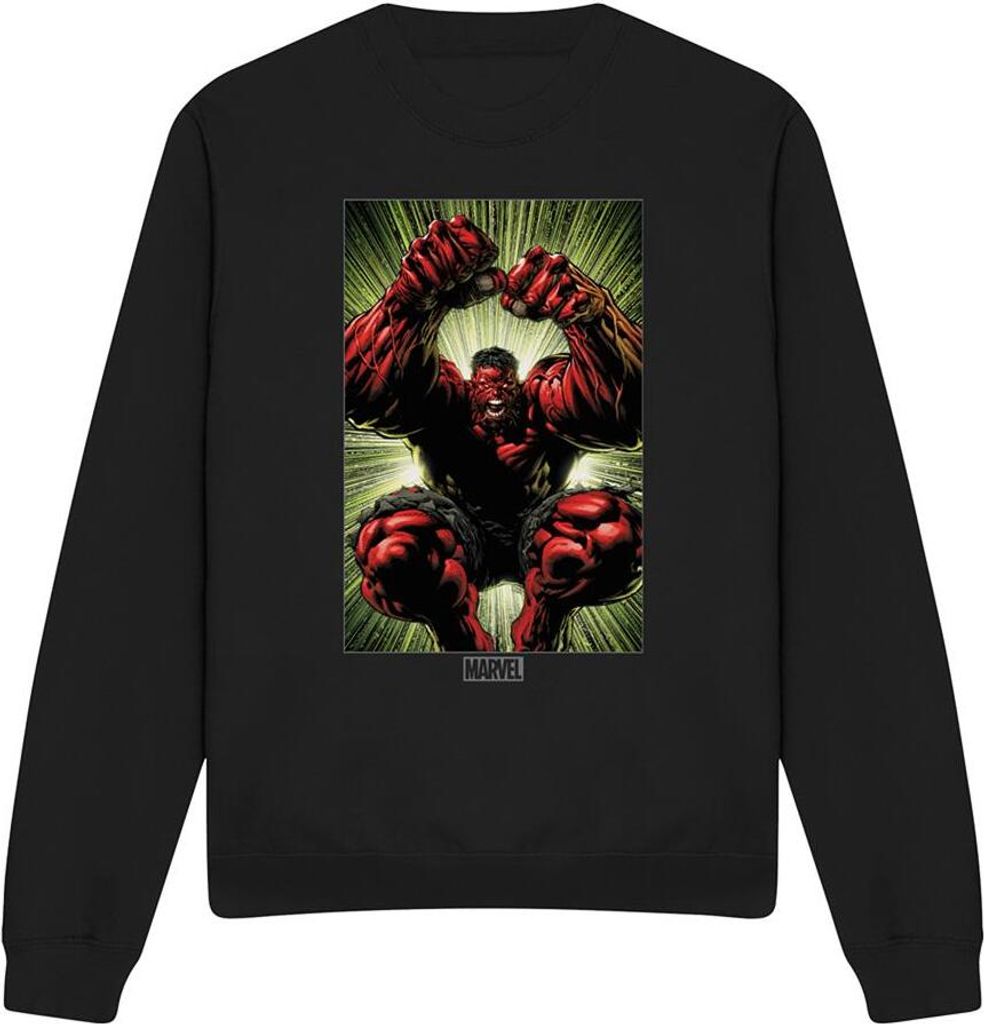 Marvel - Sweatshirt für Herren/Damen Uni TV15057 (L) (Schwarz)