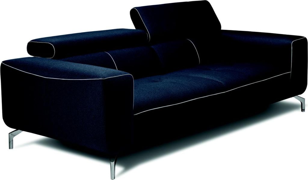 Chesterfield 3 Sitzer Designer Sofa Couch Polster Sofas Couchen Textil Stoff Neu