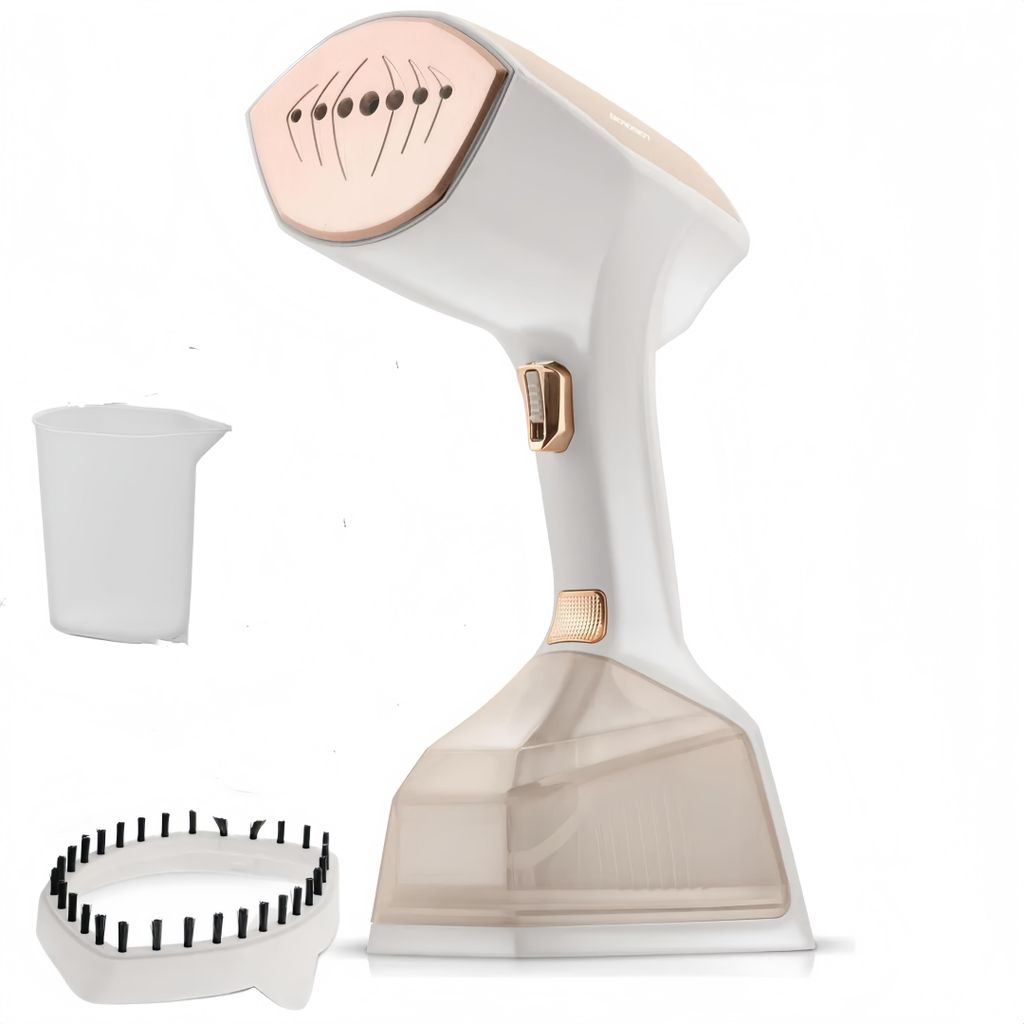 2000W Dampfglätter, tragbarer Handdampfglätter, 2-in-1-Faltenentferner aus Stoff, 30 Sekunden schnelles Aufheizen, 360ml abnehmbarer Wassertank, ...
