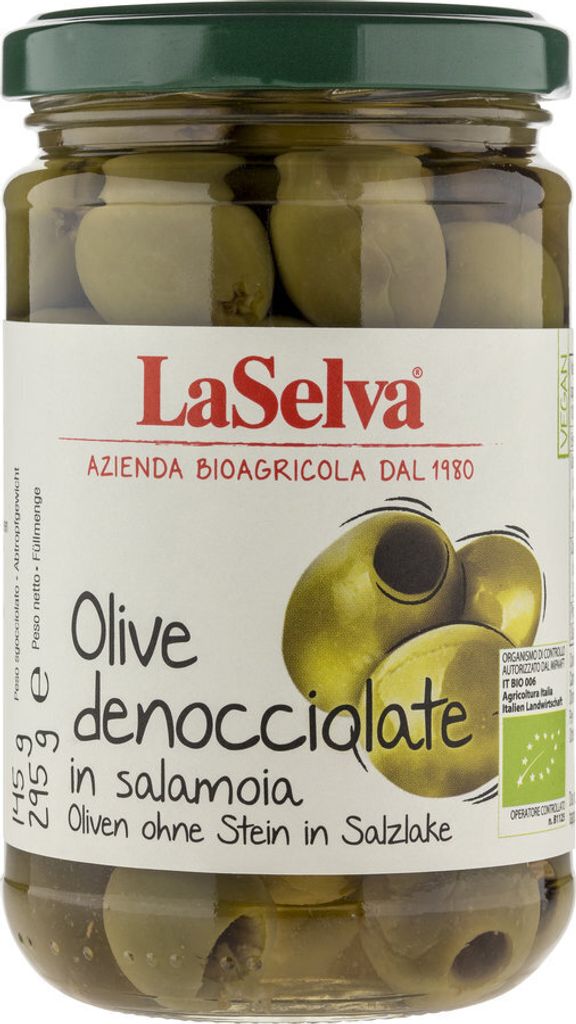Olive denocciolate in salamoia 295g Immagine del prodotto 