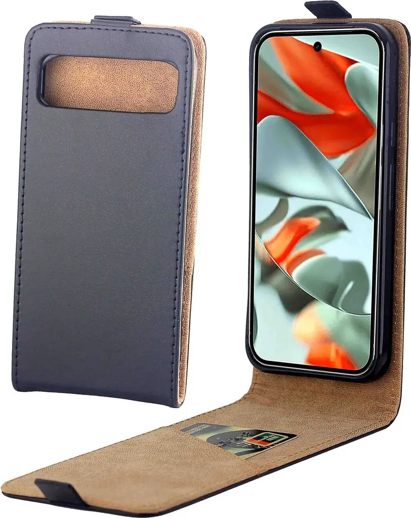 Flip Case Pixel 9 Pro XL Nero: Lo Stile che Protegge il tuo Mondo