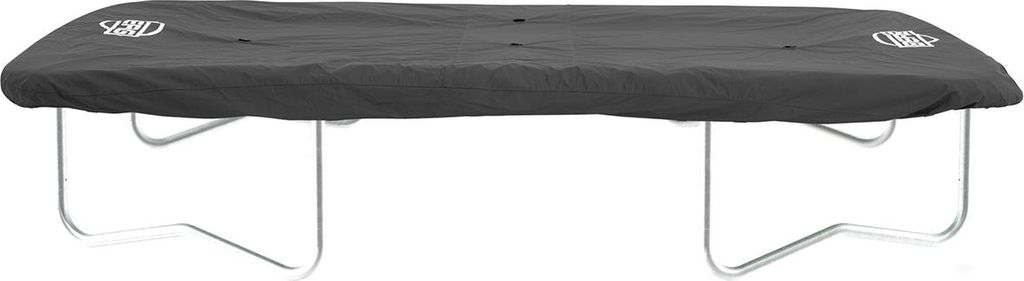 Berg Trampolin Abdeckplane Extra Eckig 330 cm Grau