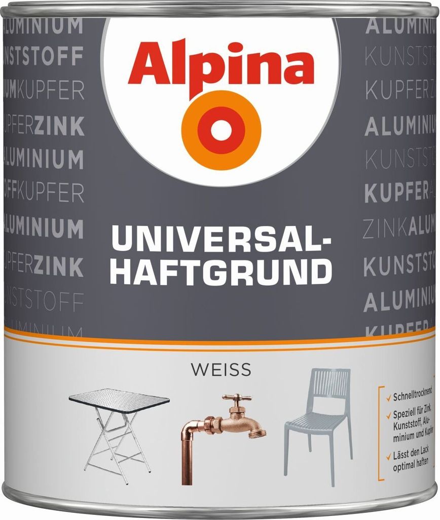 Alpina Haftgrund Universal 2 L weiß Produktbild 