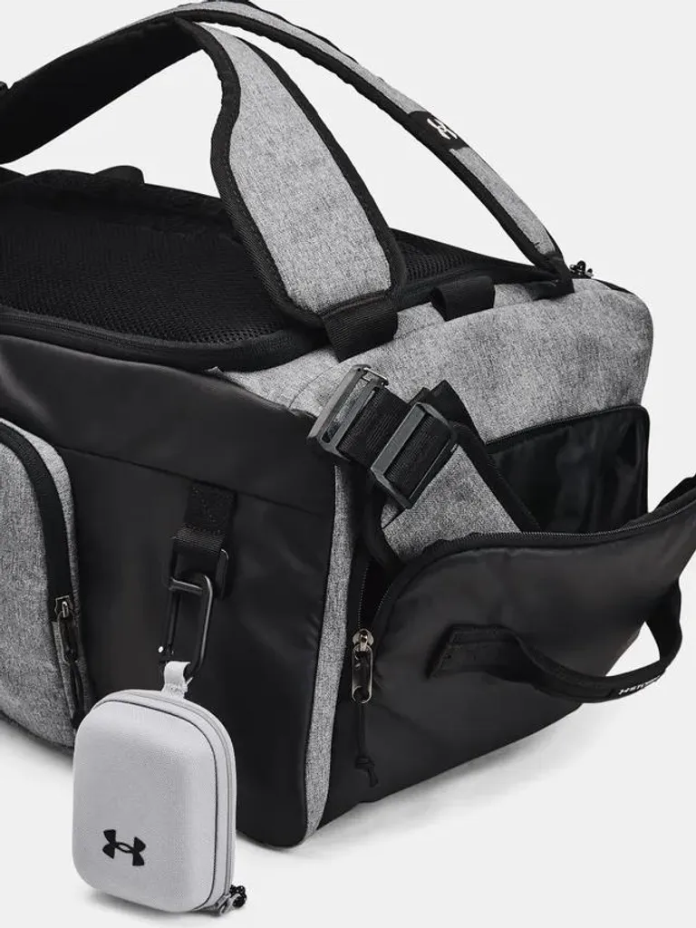 Sac de sport Under Armour Contain Duo Medium gris modulable en sac à dos - 5