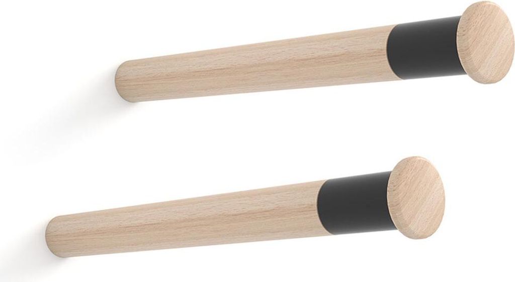 Support Hêtre Laqué Mt390 Fixation Murale Robuste En Bois Image du produit 