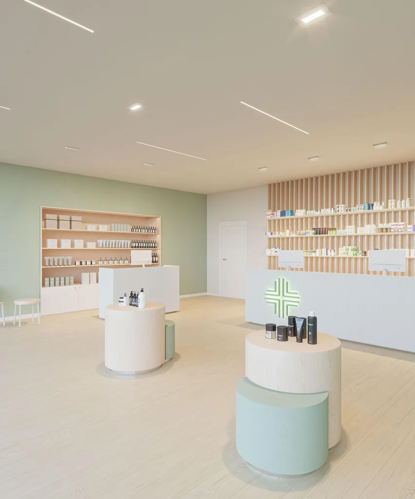 Éclairage LED Plafond 40W pour Salon et Bureau Design Blanc Mat 4100K - 2