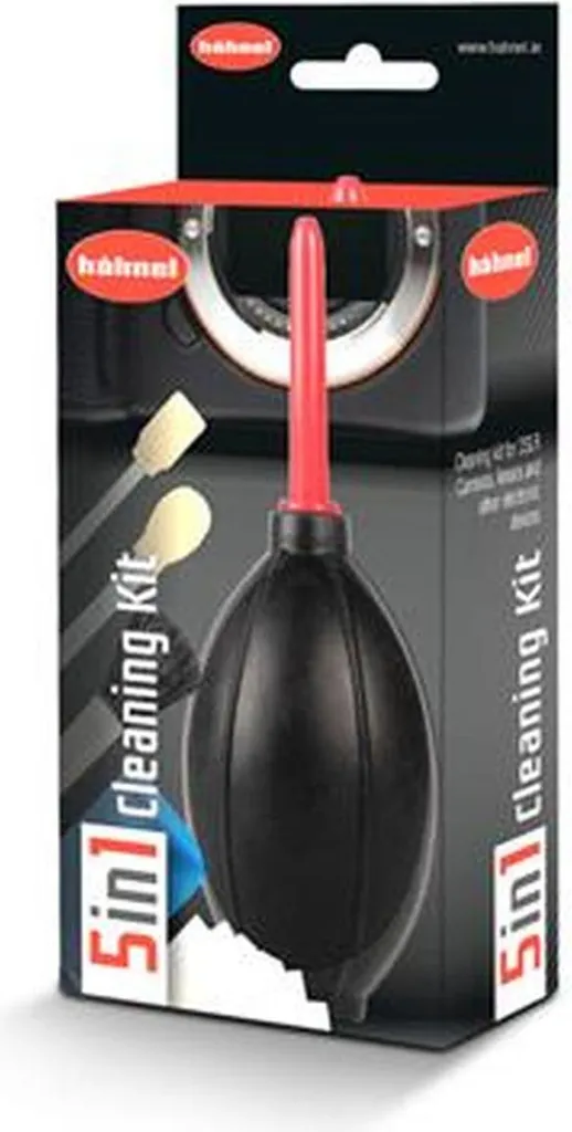 Hähnel 1002 108.0 Kit Pulizia Lenti Professionale - 5 in 1 per DSLR