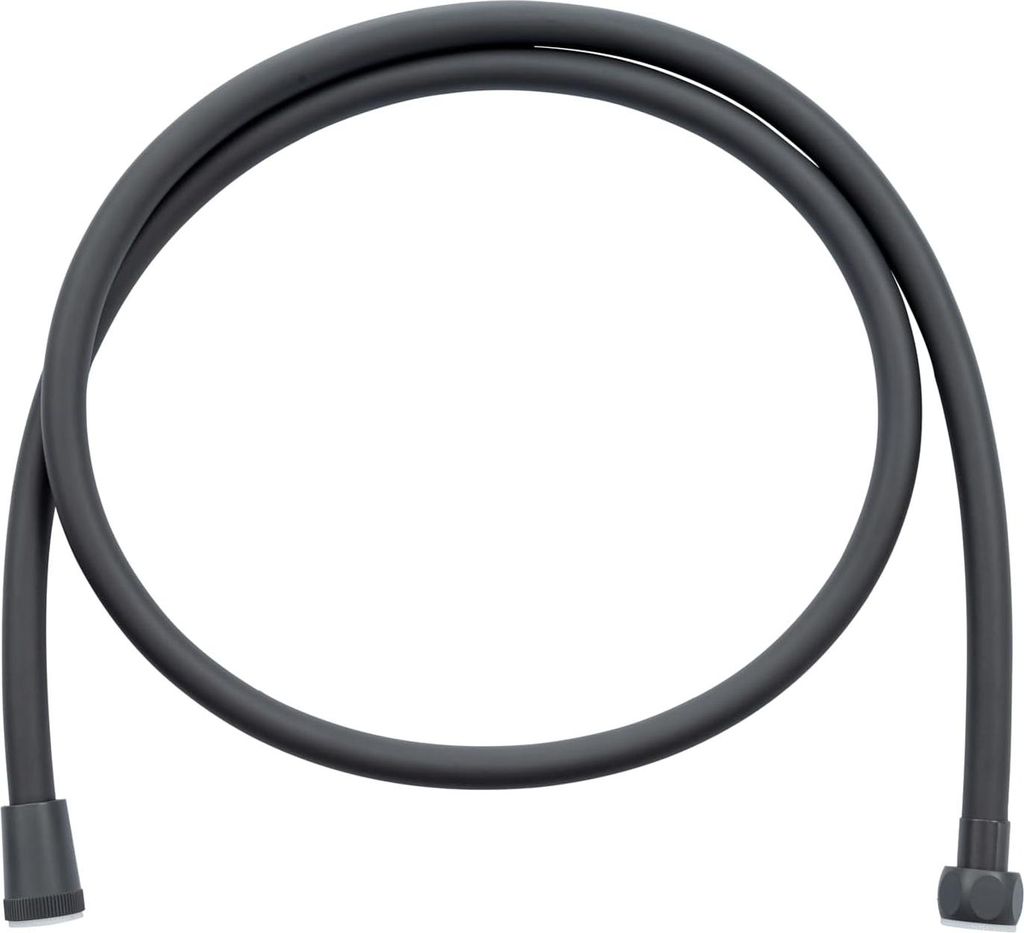 Duschschlauch 150cm - matt dunkelgrau - Kunststoff