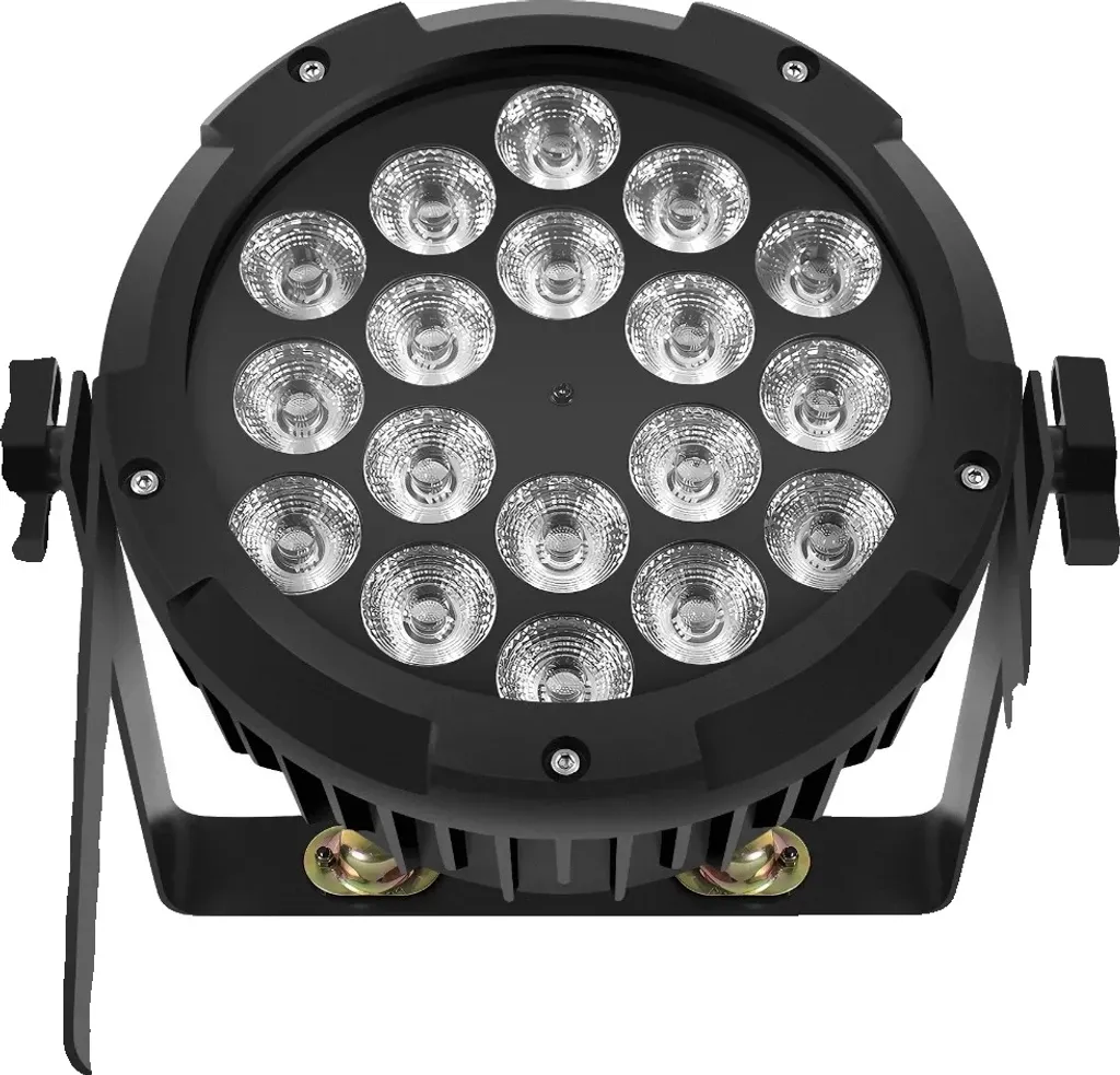 Spot de Scène Par LED à 5 Modes avec Effet Stroboscope et 63 Couleurs