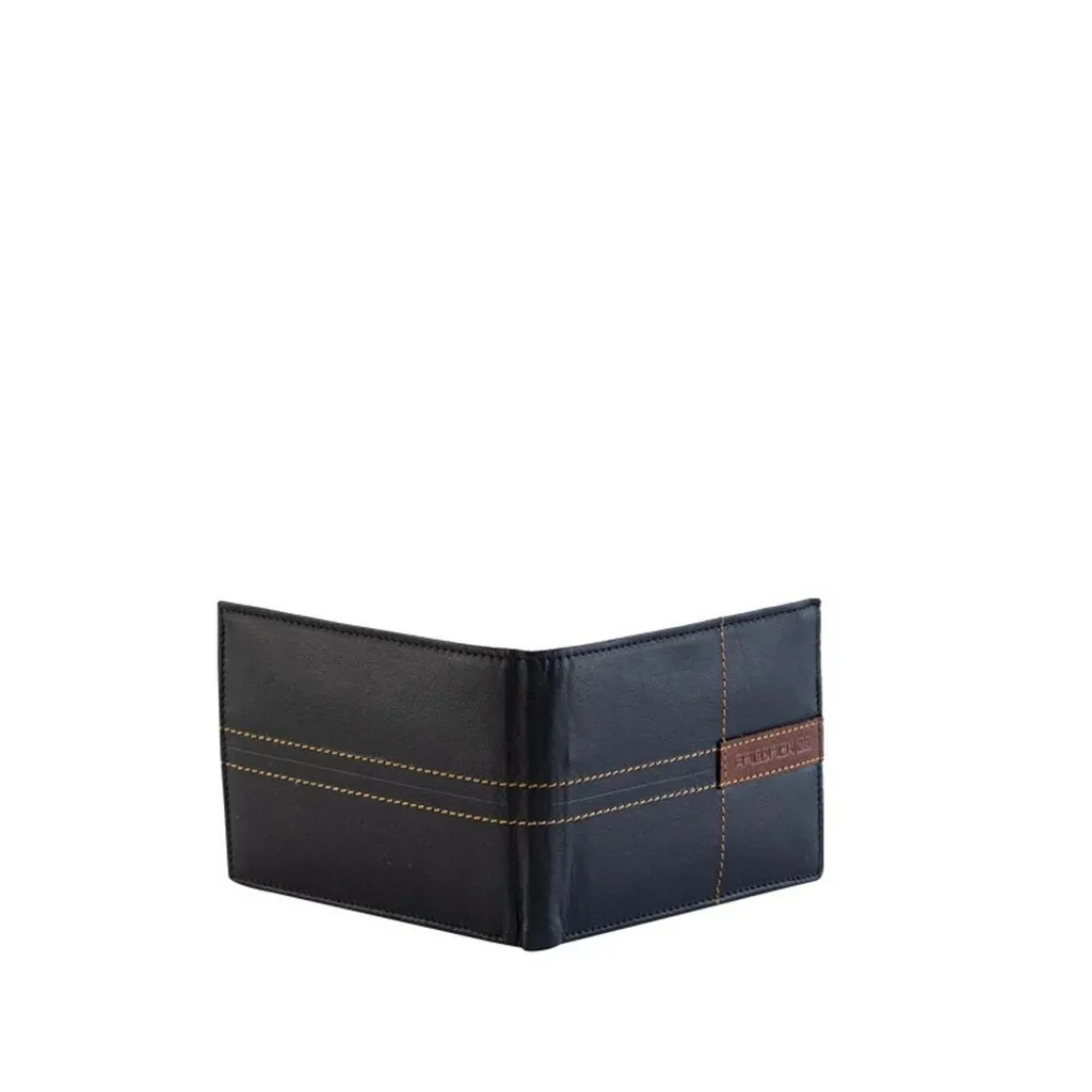 Porte-monnaie Friedrich Lederwaren en cuir avec protection RFID intégré