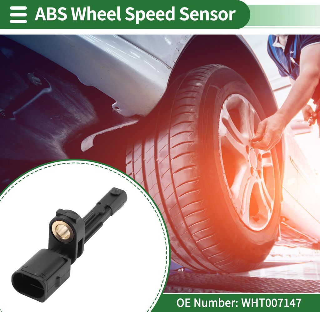 ABS Raddrehzahlsensor hinten links rechts ABS Sensor Antiblockiersystem Sensor Nr. WHT007147 für Volkswagen Jetta 2018-2021