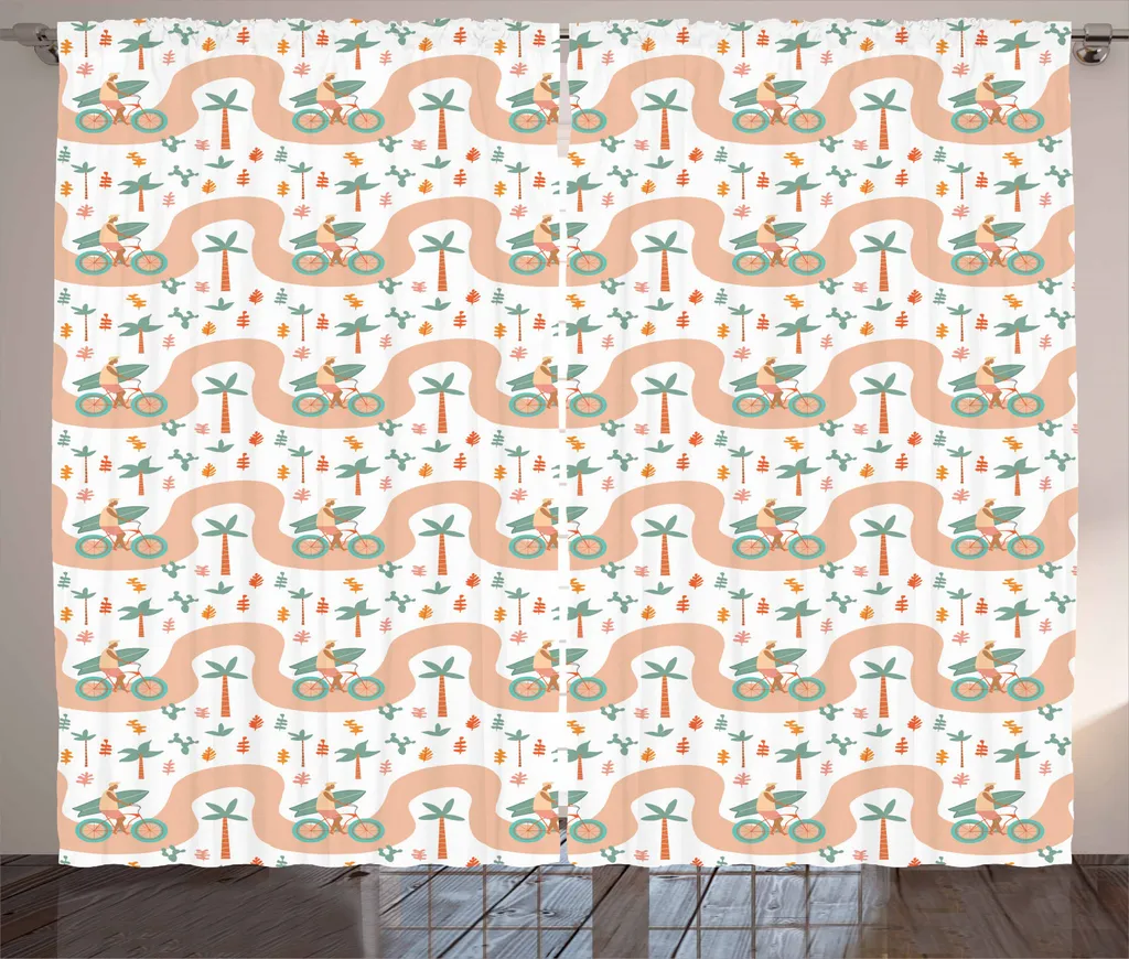 Tenda Universale ABAKUHAUS 280x245 cm - Tessuto Satin Multicolore