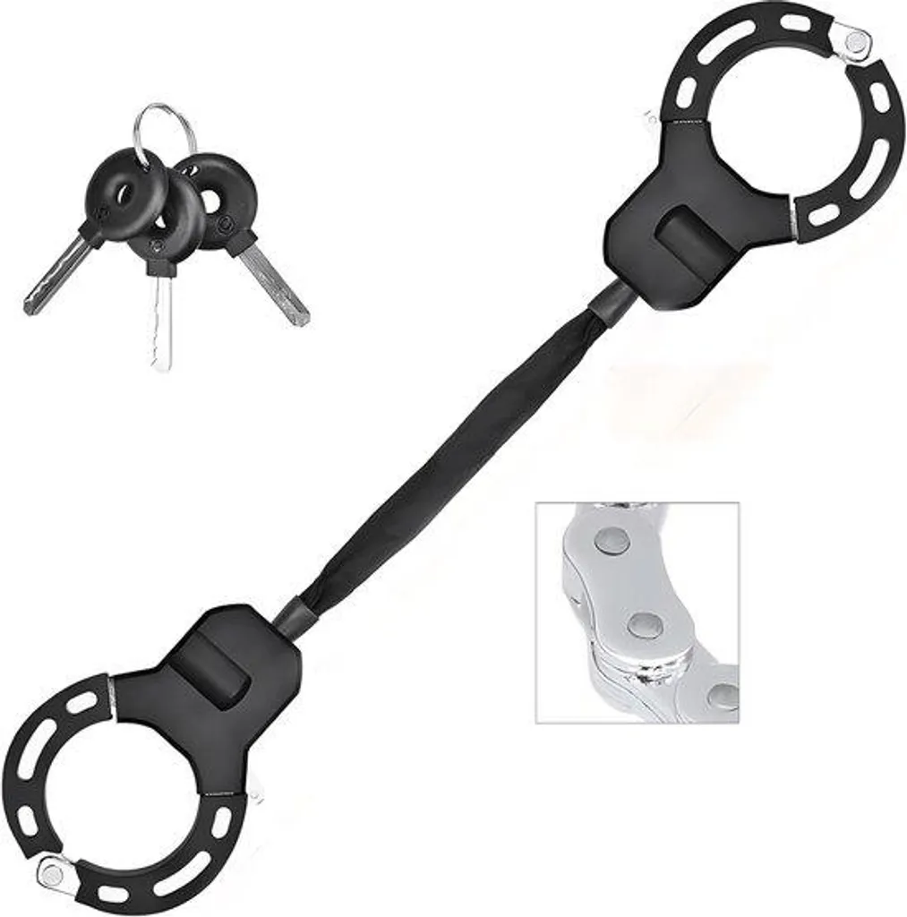 Antivol électrique pour trottinettes noir 56 cm - Câble haute sécurité