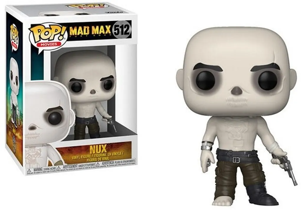 Cadeau Geek Mad Max Nux 512 Figurine Pop pour Fans de Science-Fiction