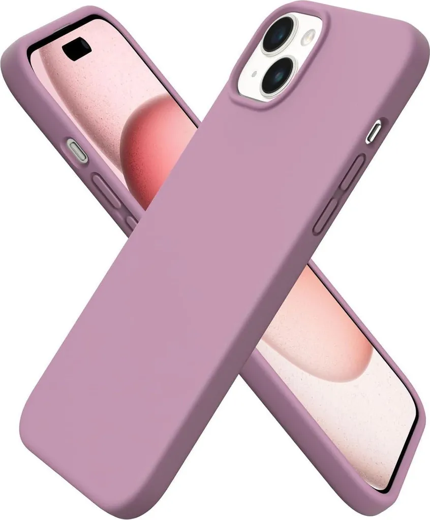 Custodia Protettiva iPhone 15 Plus Silicone - Ultra Slim Lilla