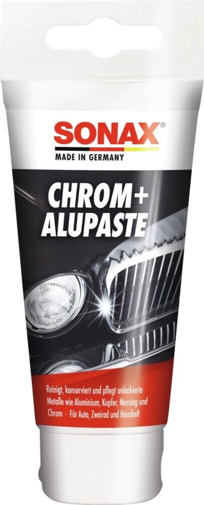 Sonax Chrome & Aluminum paste, Auto, Polierpaste, Produktbild 