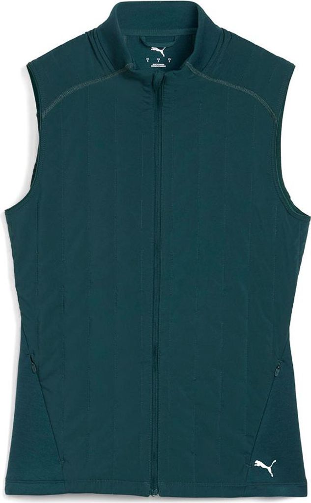 Puma W Run Cloudspun Warmlbl Vest - grün, Größe:M