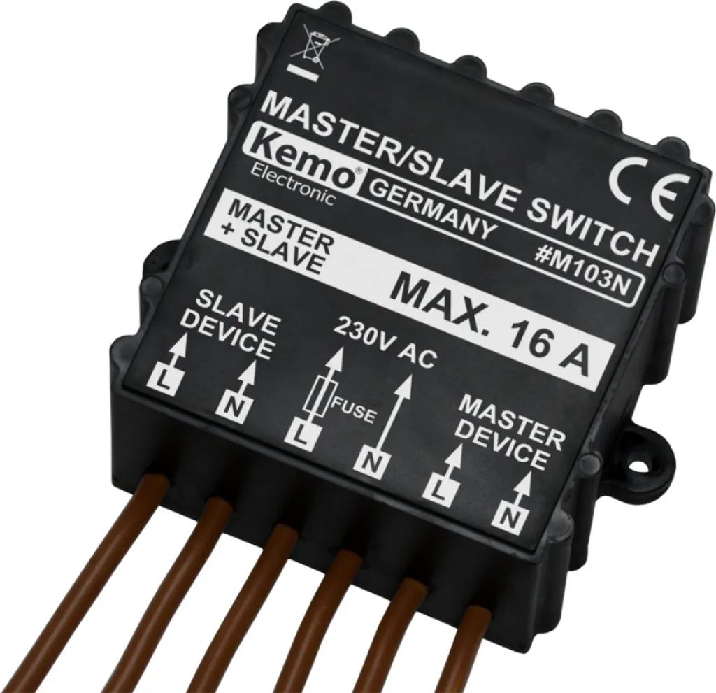 Interrupteur maître esclave 230V/400V AC anti-surcharge pour atelier