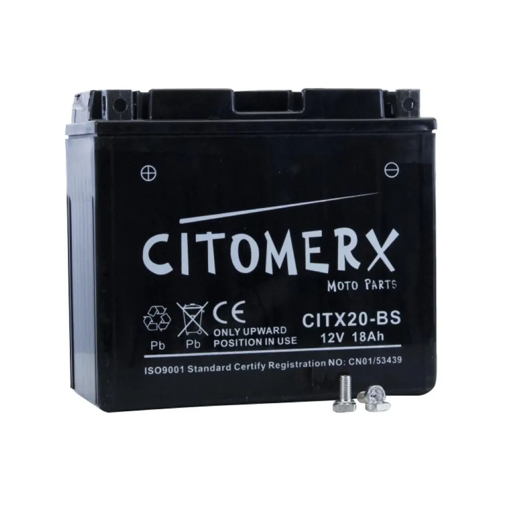 Batterie Gel CIT YTX20 12V 18Ah - Fini les Problèmes de Démarrage