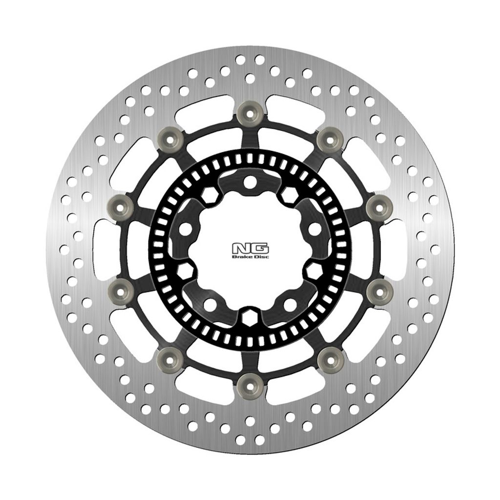 Ng Bremsscheibe Vorne Für Kawasaki Er6N '05-'17, Kle 650 Versys '07-'21, Zx6R '13-'18 ,Vulcan 650 '15-'21 (300X80X5Mm) (5X10.5Mm)