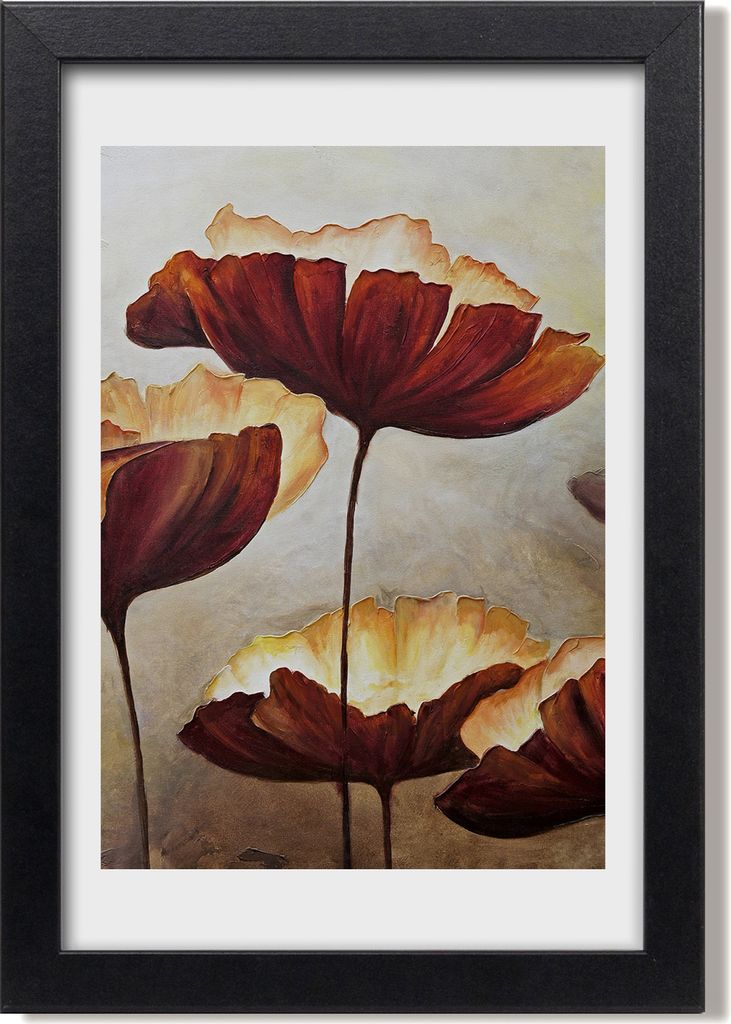 Bild 20x30 MDF-Rahmen, Wandkunst Maki