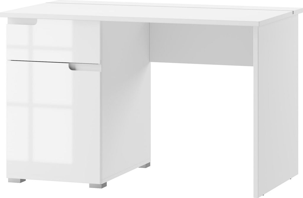 Furniture24 Schreibtisch Selene 14 mit Tür und Schublade