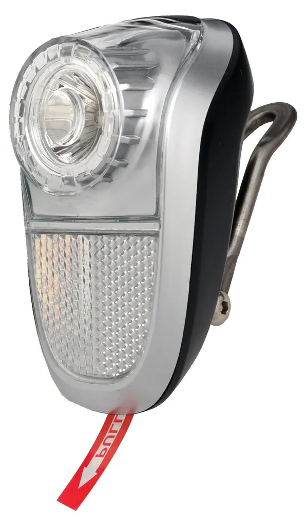 Batterie Simson robuste pour fourche avant avec support de phare LED vélo