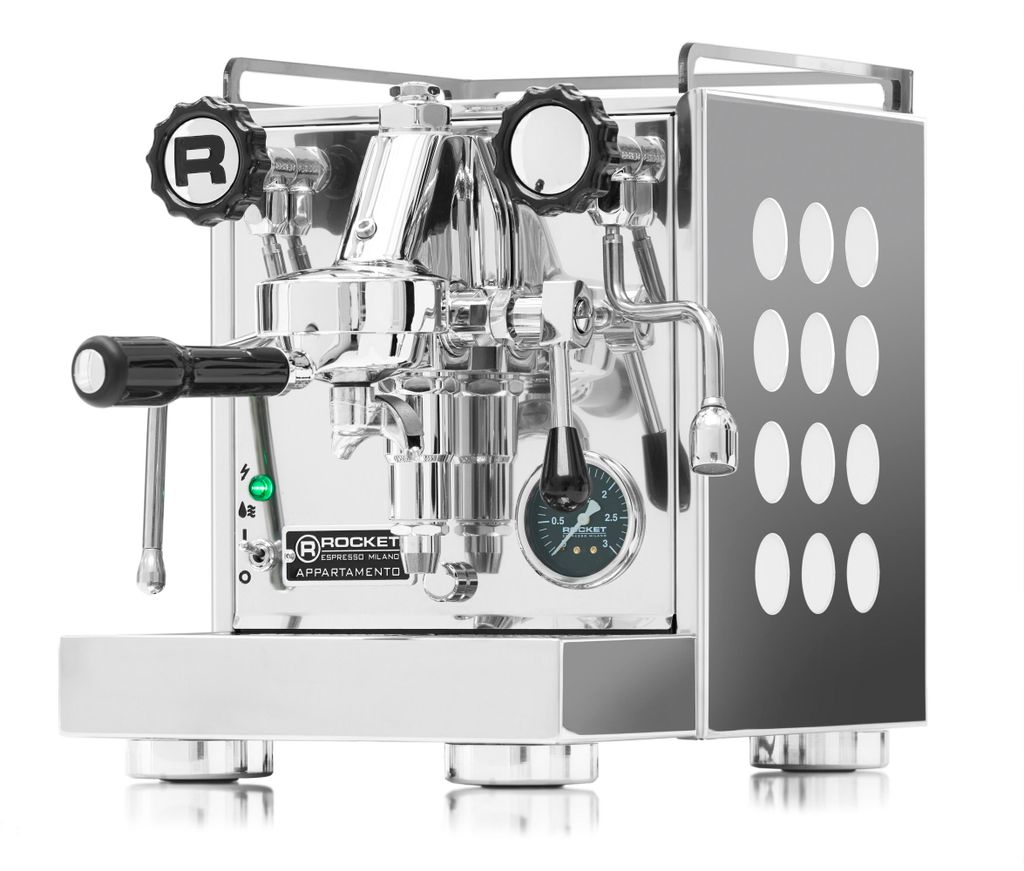 Rocket Appartamento Kompakte Siebträger Espressomaschine Produktbild 