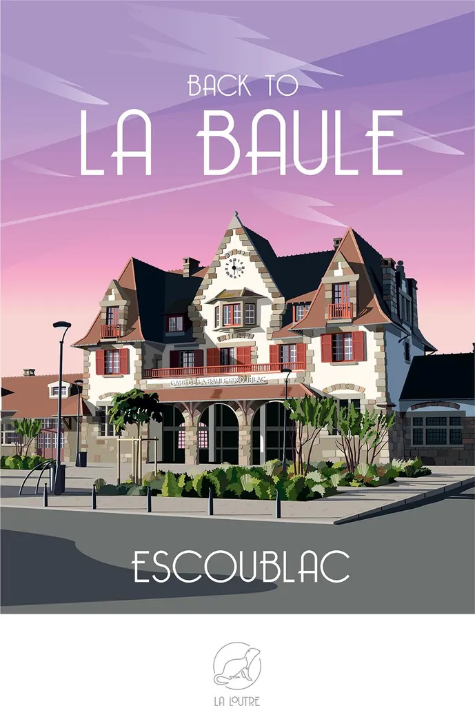 Puzzle 1000 pièces La Loutre Back to La Baule pour adulte passionné
