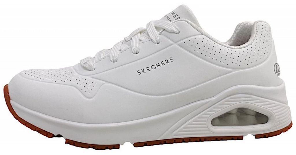 Skechers Uno SR Damenschuhe Sneaker Low Weiß Freizeit Productafbeelding 