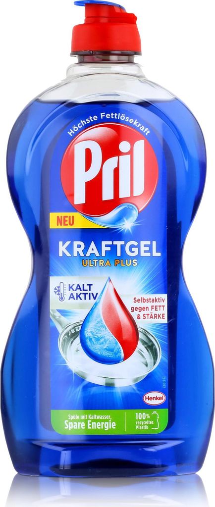 Pril Spülmittel Kraftgel Ultra Plus 450ml - Hohe Produktbild 