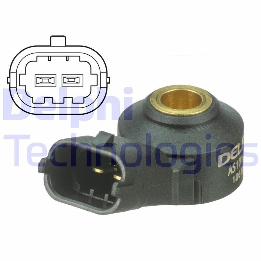 DELPHI Klopfsensor AS10168 für OPEL Corsa D Schrägheck Produktbild 