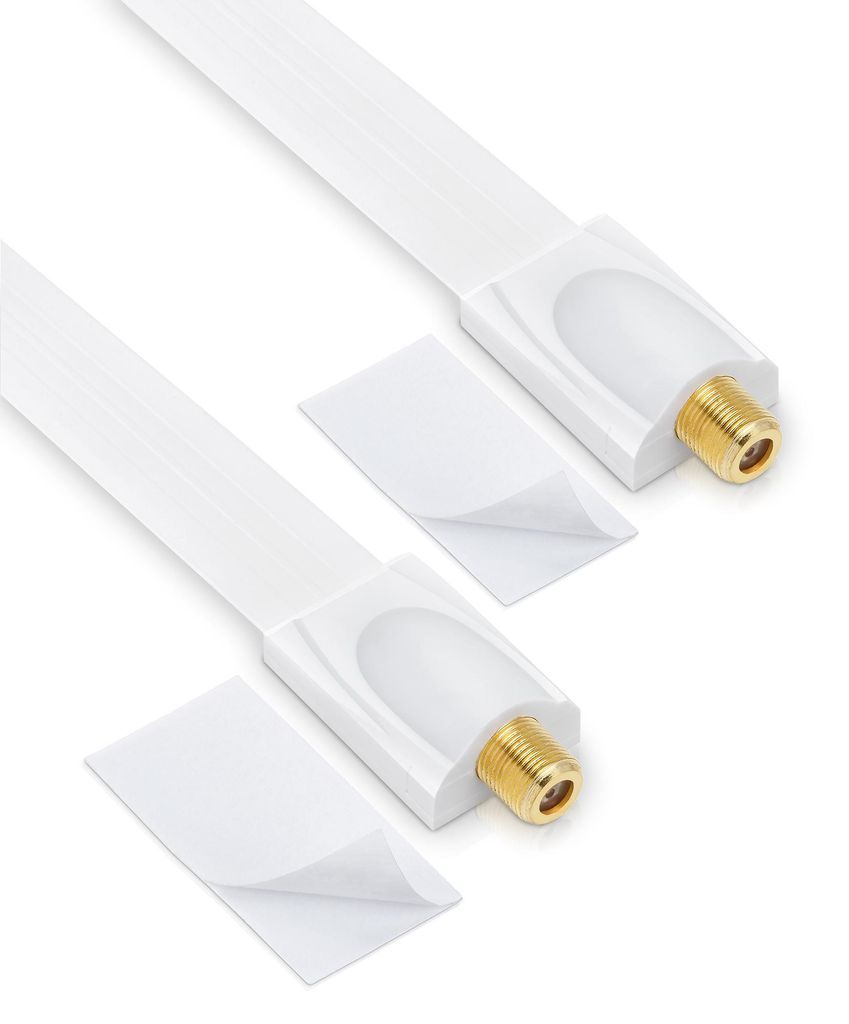 2x conecto Premium Fensterdurchführung für SAT Kabel Produktbild 