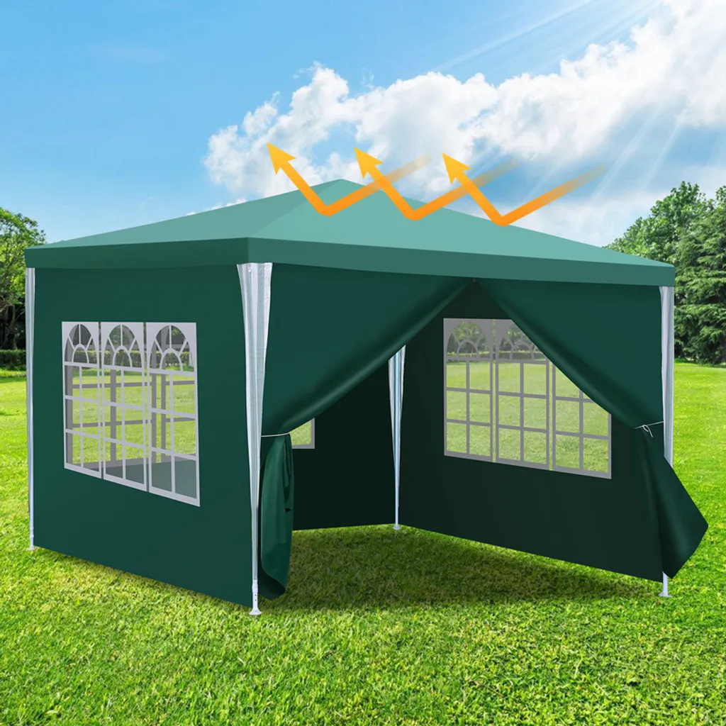 Gazebo Giardino TolleTour con Finestre: Trasforma il tuo Outdoor ora