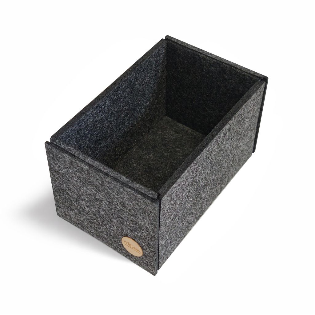 Aufbewahrungsbox CLEAN Filz 20 x 15 x 12 cm ohne Deckel in Produktbild 