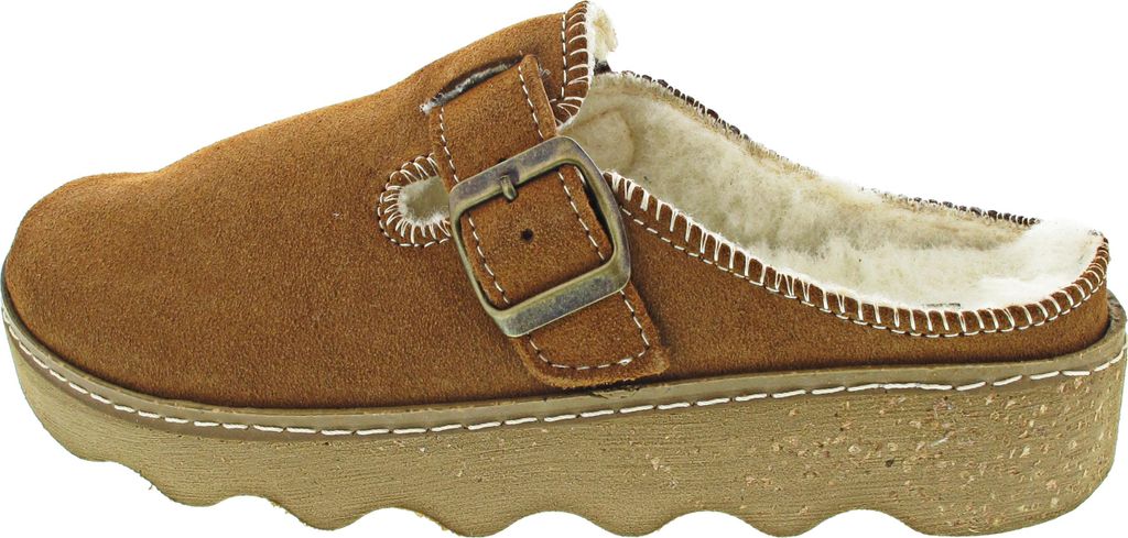 Rohde Damen Leder Hausschuhe Pantoffeln Foggia 6123, Produktbild 