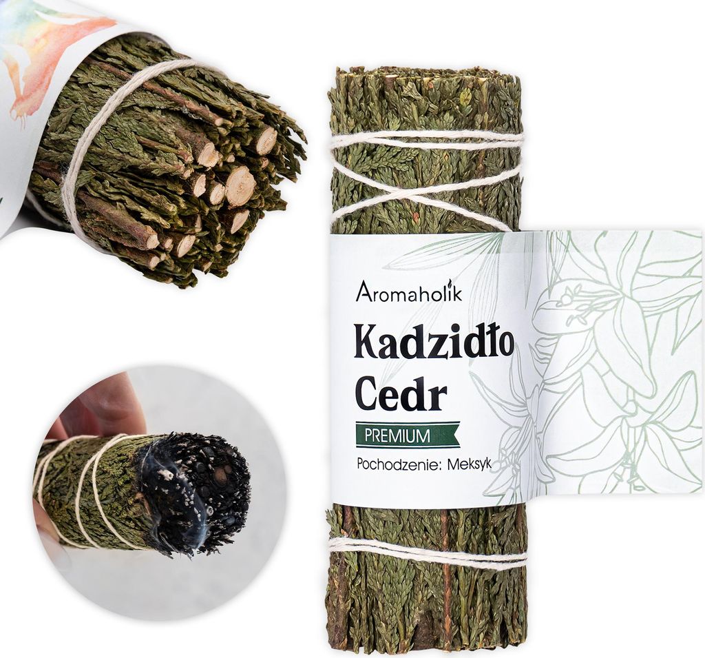 Getrocknete Zeder - Natürliches Reinigungsräucherwerk Original | Großer Strauß