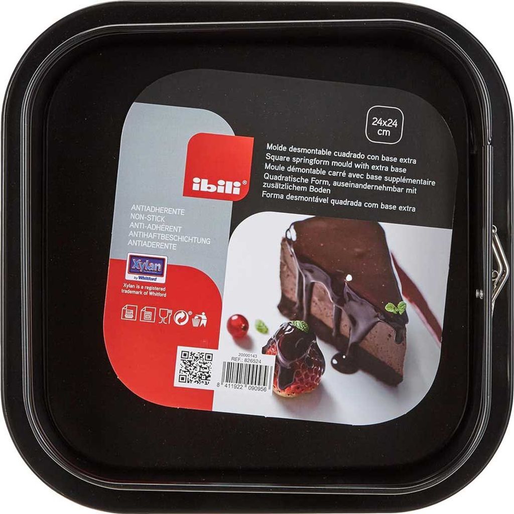IBILI Puddingform-Set – 4-teilige Backformen Aus Stahlblech (8x5 Cm), Schwarz, Ideal Für Desserts