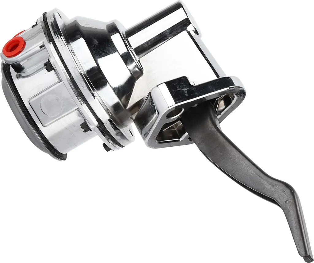 Pompe à carburant mécanique alu chromé pour Ford V8 352-390-428 FE