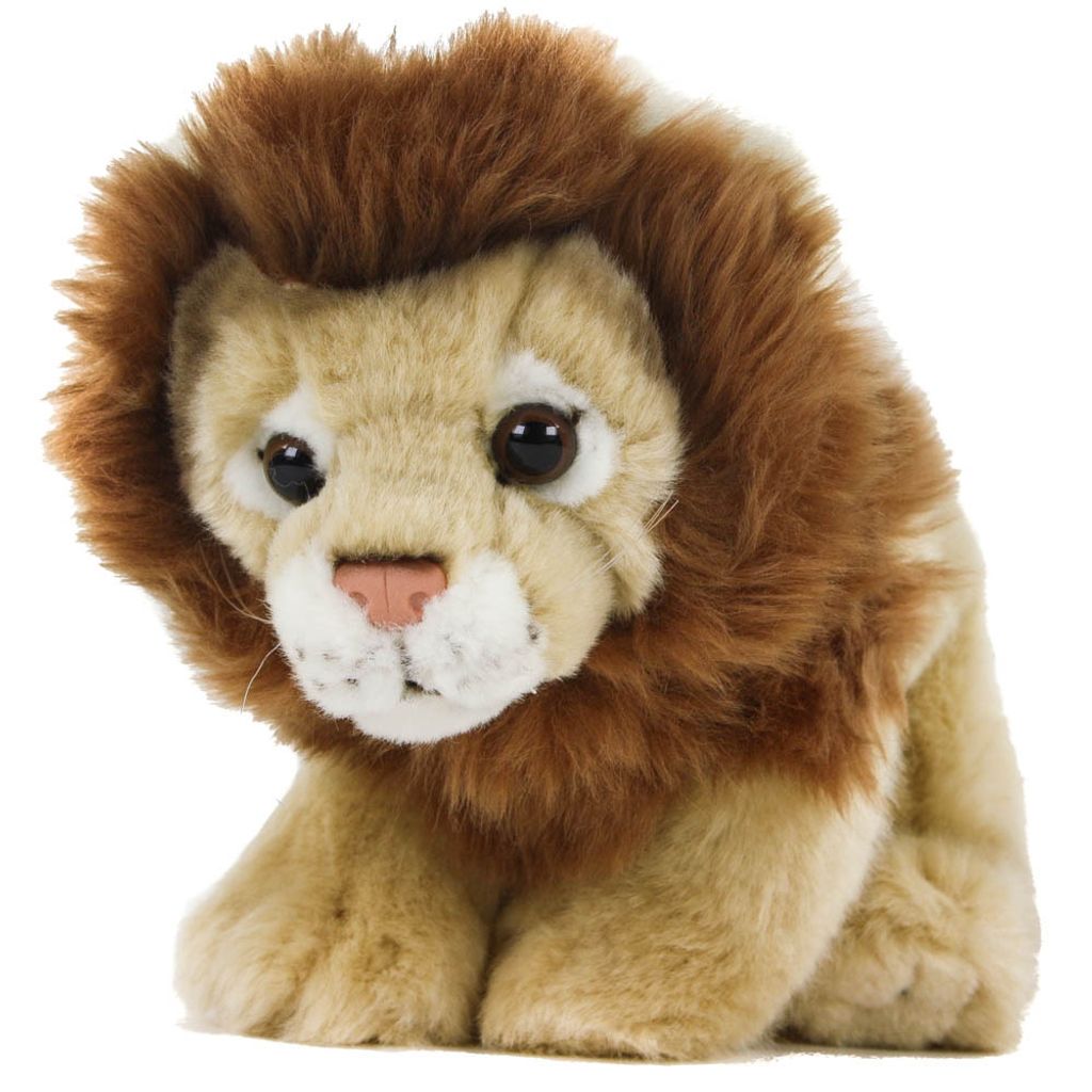 Löwe männlich 30 cm mit Löwenmähne Kuscheltier Uni-Toys