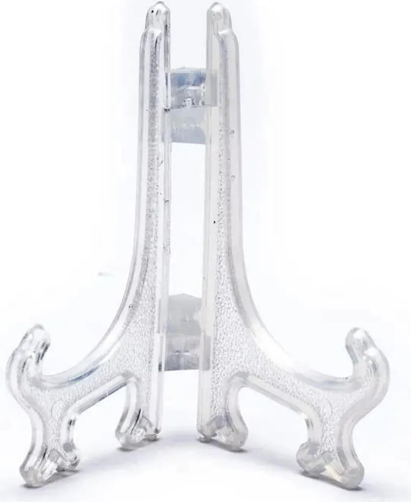 Présentoir Tranches d'Agate Transparent - 7,5x5 cm - Lot de 24 Pièces