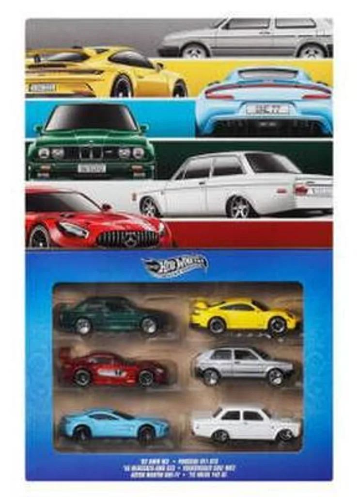 Hot Wheels Silver Series Multi-Pack de Voitures en Métal pour Enfants