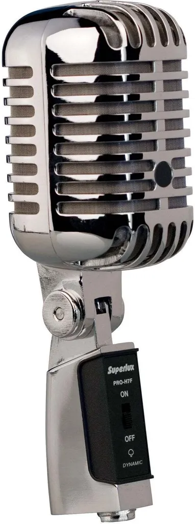 Microphone Supercardioïde Superlux PRO-H7F MK-II GA avec Corps en Métal